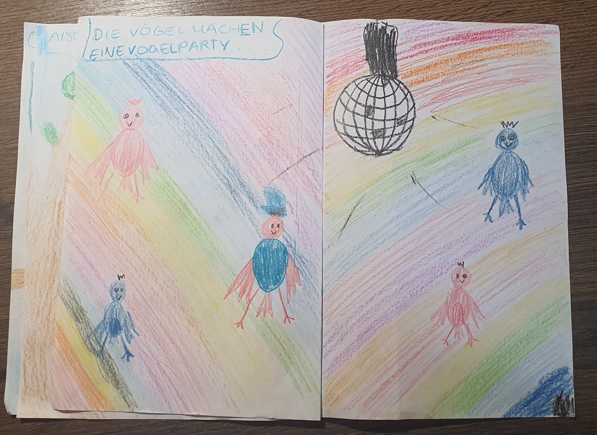 Und niemals vergessen, Eltern sind das größte Vorbild ihrer Kinder! ❤

Mein kleiner hat im Kiga, mit hilfe einer Praktikantin, ein Buch für Mama geschrieben/gemalt 🥹 sooo süüüß!!