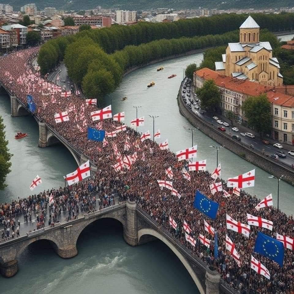 Вся Грузия вышла на шествие в честь Дня Святости Семьи🥰🥰🥰