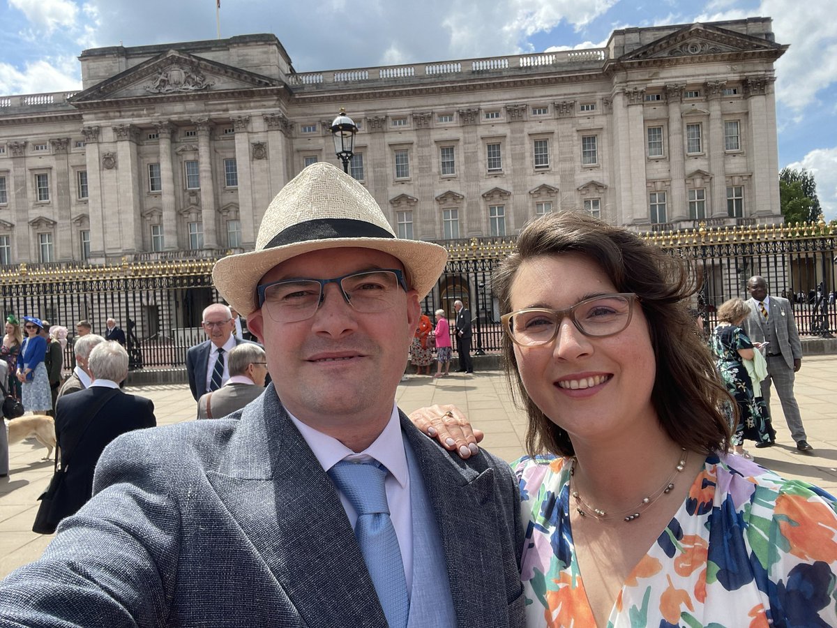 Today our Founding Director <a href="/andyescapedcity/">Andy Nash</a> is <a href="/thenotforgotten/">The Not Forgotten</a> garden party at Buckingham Palace after completing a transformational piece of consulting work with them last year.