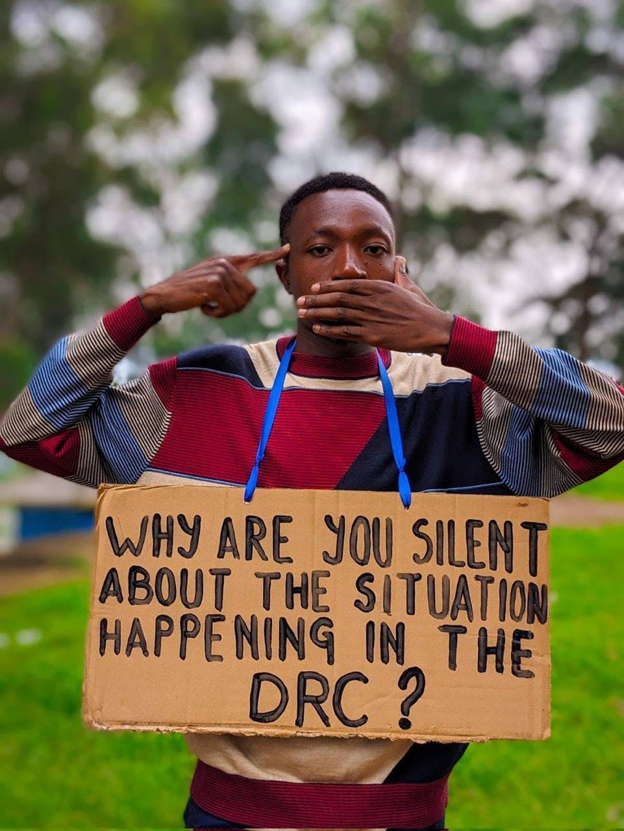 It's time to #BreakTheSilence We resist our siblings being colonized, rap3d, and k!lled for a green transition. We won't be complicit by being silent. We resist being exploited, we resist being colonized, we resist our children's human rights being sacrificed #FreeCongo