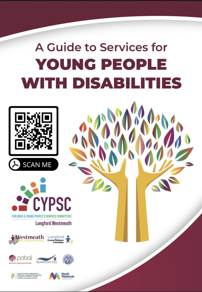 CypscLw's tweet image. We are delighted to inform you that the newly updated (fourth edition) of the Longford Westmeath Guide to Services for Young People with Disabilities is now available to download.

cypsc.ie/_fileupload/Do…