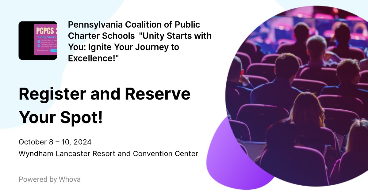 PACharters2023's tweet photo. ๐ Join us at the 2024 PCPCS Annual Conference! ๐
๐
Date: October 8th -10th, 2024
๐ Location: Wyndham Lancaster
This year's theme is "Unity Starts with You." Let's come together to inspire, connect, and drive change in our communities. Don't miss out!
#PCPCS2024 #UnitySta https://t.co/rrVXj8TyTt