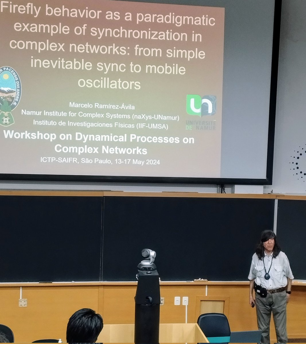 Kiarosz (@kiarosz) on Twitter photo Workshop on Dynamical Processes on Complex Networks
youtu.be/eRZ7fPs30Hc
Speaker: Marcelo Ávila
16/05/2024
<a href="/105groupscience/">105 Group Science</a>
<a href="/ictpsaifr/">ICTP-SAIFR</a> Workshop on Dynamical Processes on Complex Networks
youtu.be/eRZ7fPs30Hc
Speaker: Marcelo Ávila
16/05/2024
<a href="/105groupscience/">105 Group Science</a>
<a href="/ictpsaifr/">ICTP-SAIFR</a>