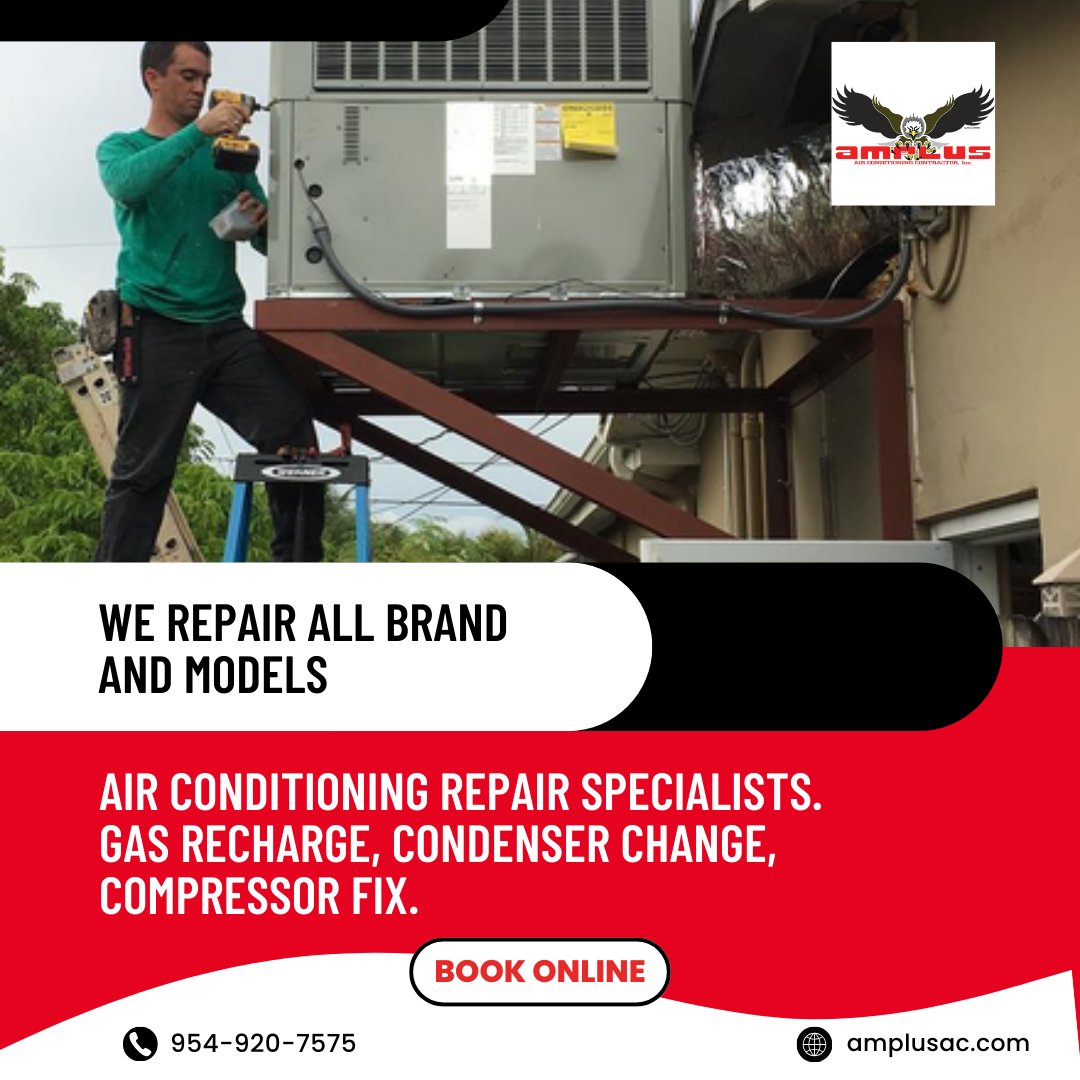 AC Repair Experts: Gas recharge, condenser change, compressor fix, all models.
#HVACSolutions #FloridaLiving #ComfortEverySeason #TopNotchServices #ElectricalServices #StayCool #HomeComfort #FloridaHVAC #ExpertTechnicians #CallNow #HVACexperts #EfficiencyMatters #ReliableComfort