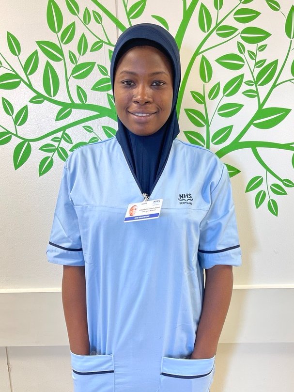 Congratulations to Udahllahi on passing her Mental Health Nurse OSCE! Udahllahi is based in Aberdeen working for the @NHSGrampian team. 🌟