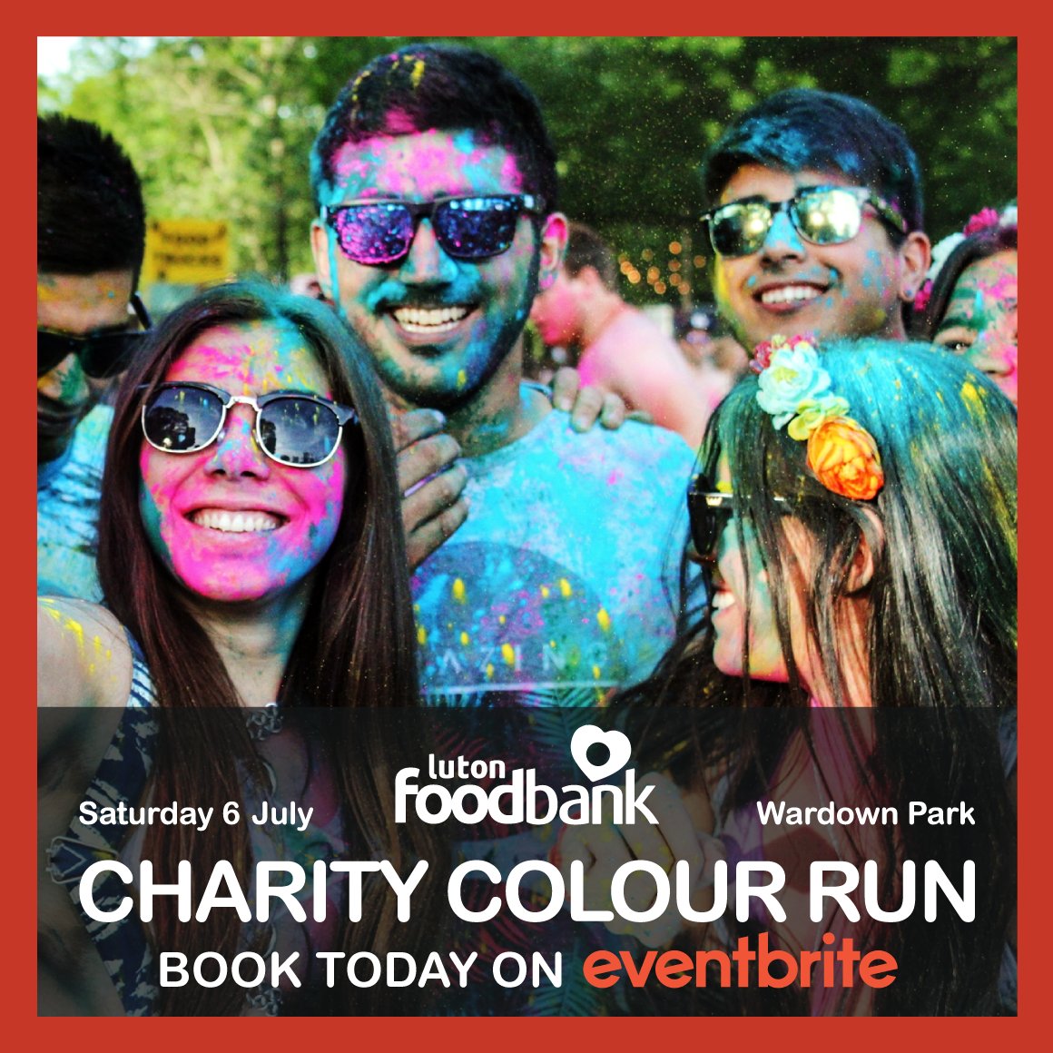 Only seven weeks till the 2024 Luton Foodbank Colour Run. You can sign up straight away at eventbrite.com/e/luton-foodba…