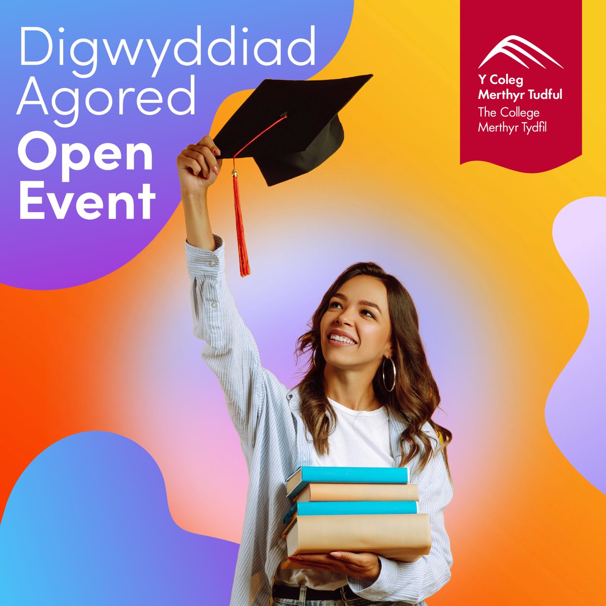 🎓Study local, go far at The College Merthyr Tydfil Study Local, Go Far at The College Merthyr Tydfil! 💫 Join us for our HE and Part-Time Open Event: 📅 Date: 20th May 2024 🕔 Time: 5:00 PM - 7:00 PM 🔗forms.office.com/e/cx7LWihfQW We can’t wait to meet you!