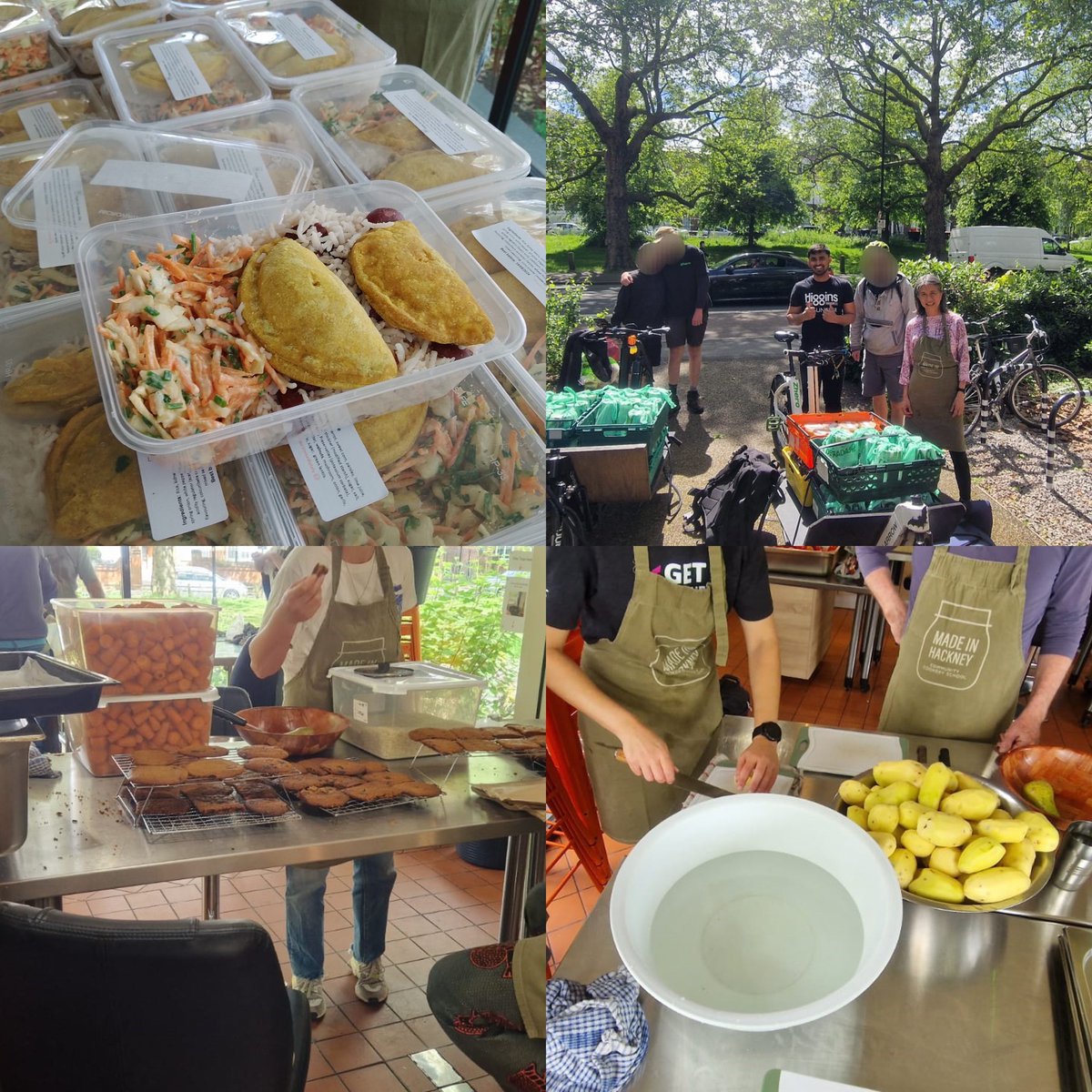 This week we supported our partners @Made_In_Hackney, close to our Wimbourne Street & Buckland Street developments, by volunteering for their 'Community Made' Cooking Session, helping to prepare 150 fresh and healthy meals, which are then distributed all over the borough #hackney