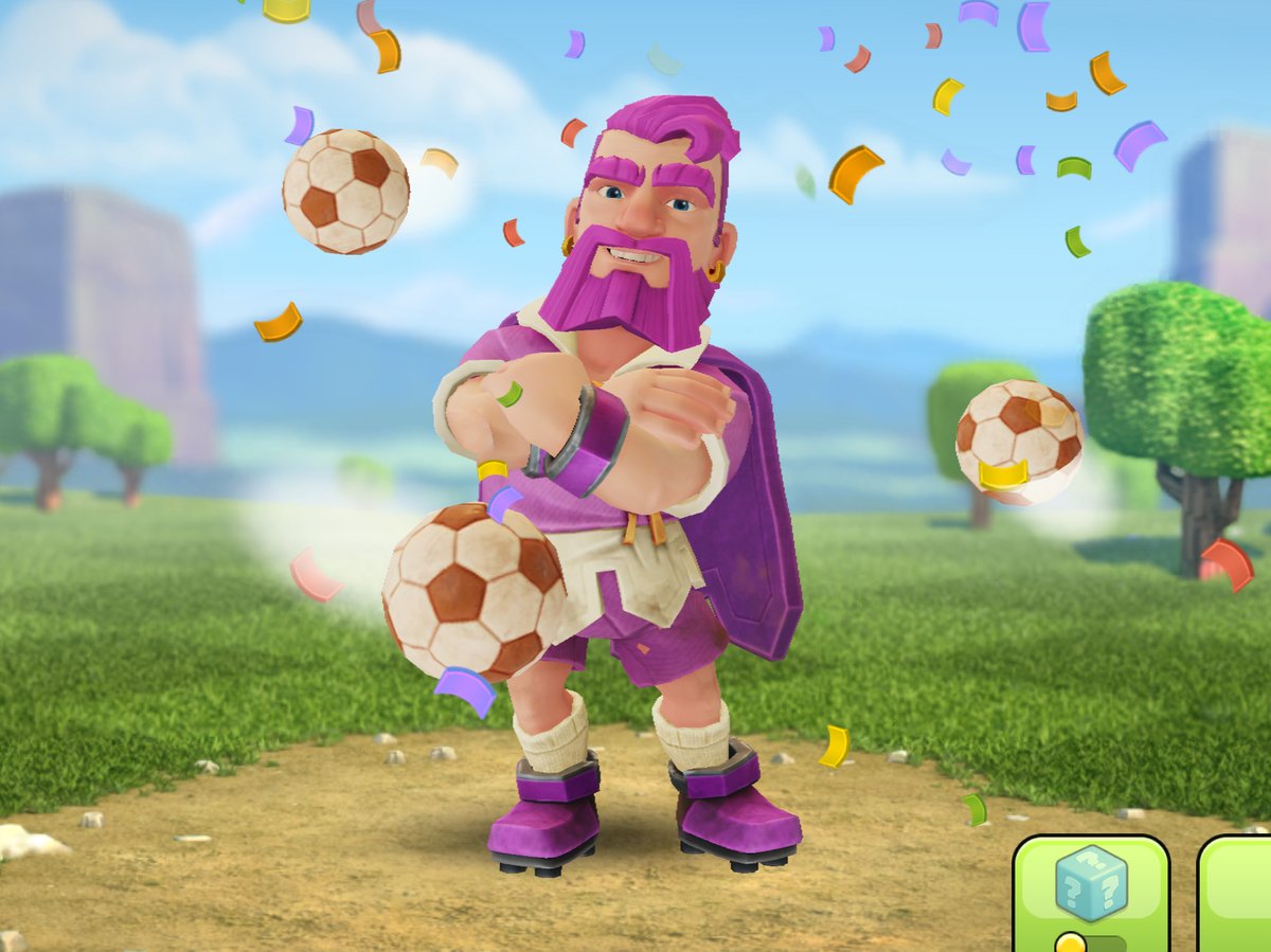 kennyjogaming's tweet image. 1 Football Warden Skin to Giveaway!

To Enter the Giveaway:

🔁 Retweet this Post
✅ Follow Me!

Winner Drawn on 21 May 2024 Good Luck, everyone!

*Please have DM’s open, I will direct message the Winner*

#GiftedBySupercell #clashofclans