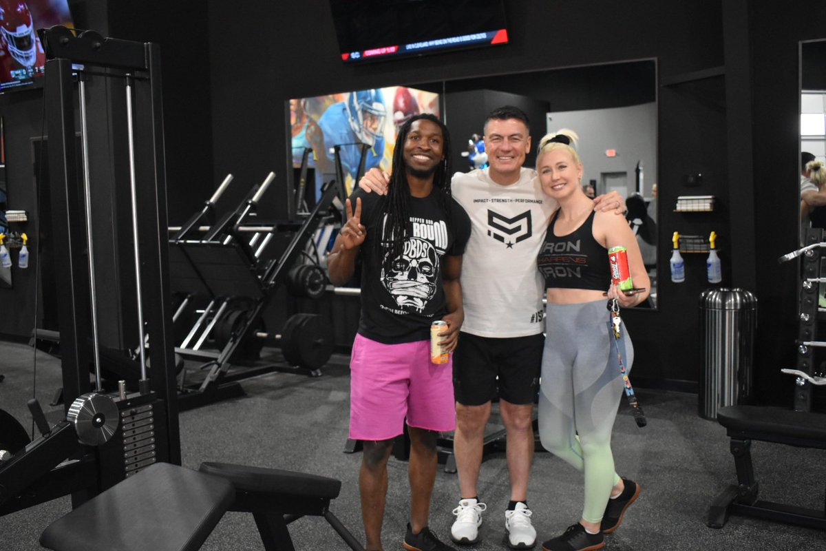 Always great catching up with friends and those I consider OHANA!! @AudreyRosePrice and @dedrien love and miss you guys. You always have a spot at Impact Strength & Performance! @ISP_OKC