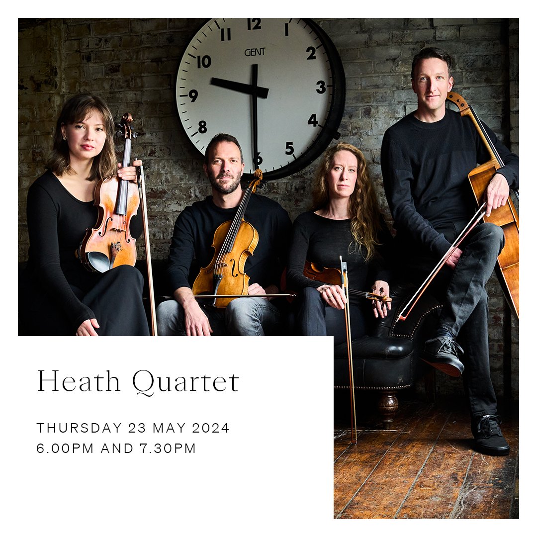 Wigmore Hall (@wigmore_hall) on Twitter photo Committed to rare repertoire, the <a href="/heathquartet/">Heath Quartet</a> perform works by Henriëtte Bosmans, Haydn, Korngold and Anatoly Lyadov 🎻
🕰️ 7.30pm
🎟️ wigmore-hall.org.uk/whats-on/20240… Committed to rare repertoire, the <a href="/heathquartet/">Heath Quartet</a> perform works by Henriëtte Bosmans, Haydn, Korngold and Anatoly Lyadov 🎻
🕰️ 7.30pm
🎟️ wigmore-hall.org.uk/whats-on/20240…