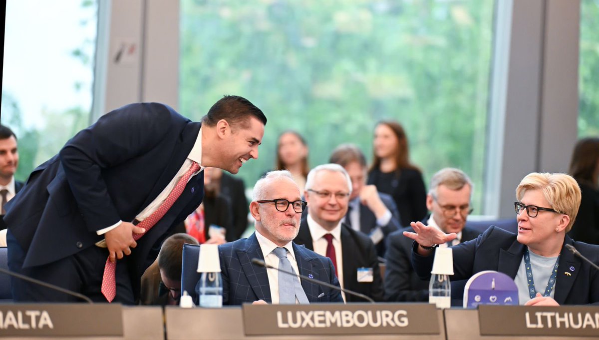 Minister @DominiqueHasler, through Liechtenstein’s Presidency of the @coe you’ve shown that small countries don’t equate small achievements. Thank you! @GLandsbergis Congratulations on assuming the Presidency of the Council of Europe for the next six months. We look forward