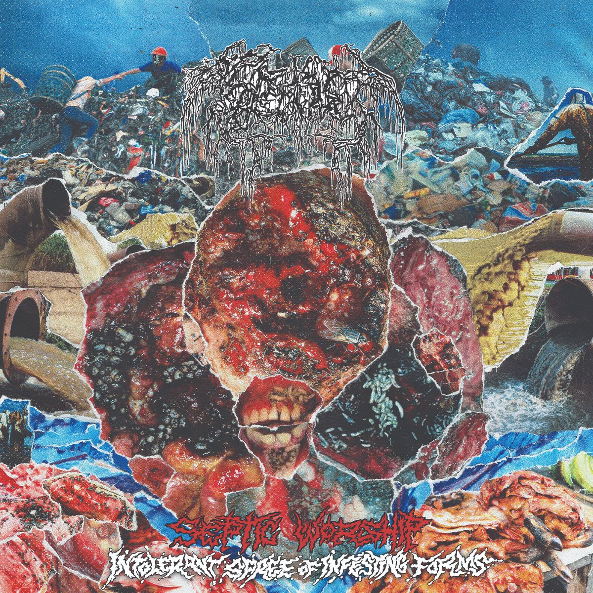 Wetting, foul and stinking tales from the moldy old death grindcore metal morgues! You're rotting alive! Recenze/review - SEPTAGE - Septic Worship (Intolerant Spree of Infesting Forms) (2024): deadlystormzine.com/2024/05/recenz… #deathmetal #septage #grindcore #review .@mesacounojo