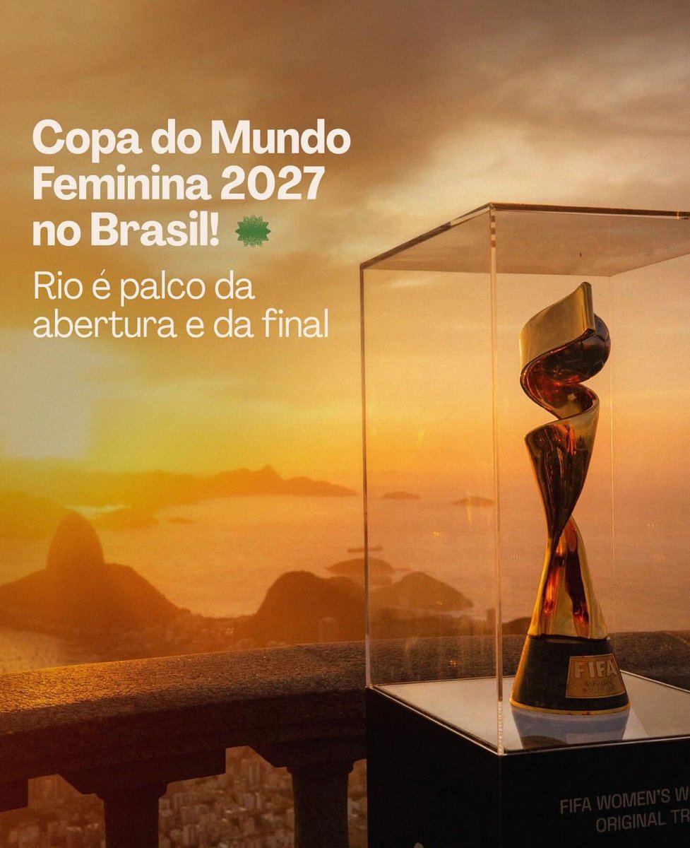 Aonde mais seria?  O mundo deseja o Rio!