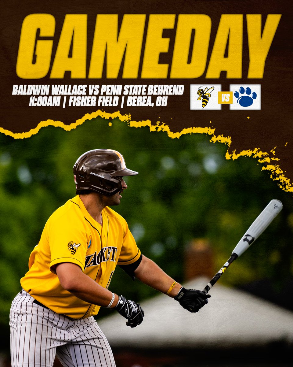 regionals day 1 🆚 Penn State Behrend ⏰ 11:00 AM 📍 Fisher Field 🚨Game has been pushed back to 11:00 AM first pitch due to weather🚨 #BWBoys | #d3b
