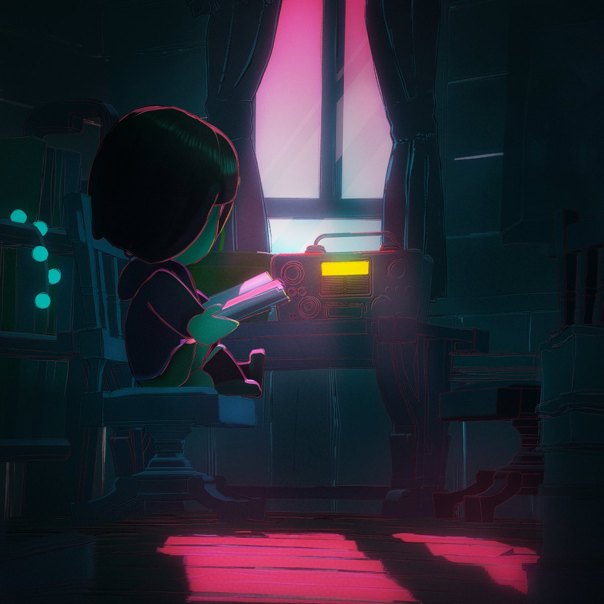 Enigcast's tweet photo. In our rush to connect, we risk losing the art of solitude

#art #3dart #digitalart #toonshader #mood https://t.co/dq6dvuvoVo
