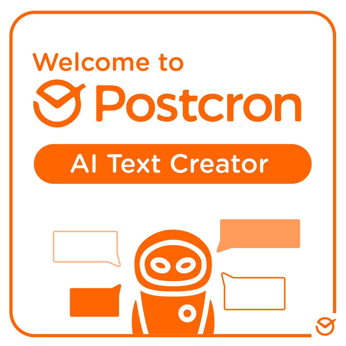 postcron's tweet image. New feature in #Postcron 💣 AI text creator.

Visit postcron.com

Write an instruction to create your #copy.

Wait for the result and... Done!

✅ Program, automate. Everything at a click 😎