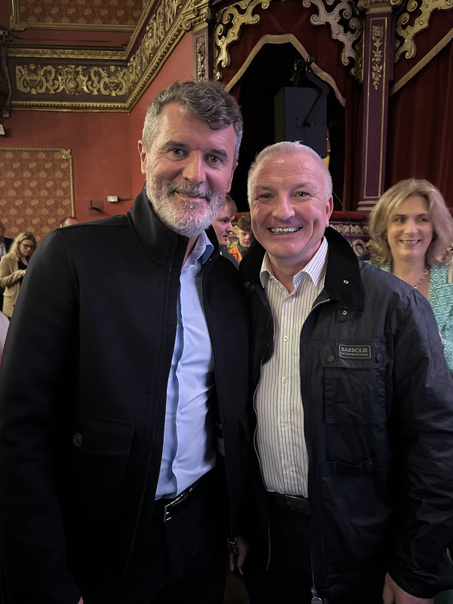 Great to meet the great Roy Keane at @corkcitycouncil Local Enterprise Office business event . #roykeane #Cork #Ireland