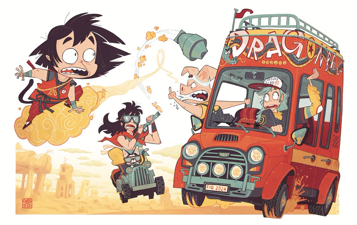 Dragon Bolas 🐉 - PRINT que vai estar na FIQ24 semana que vem 💚❤️ vejo vocês lá