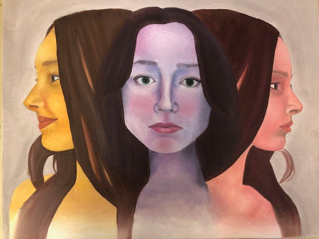 Carrying on the #MentalHealthAwarenessWeek theme, here’s some fantastic expressive artwork by our pupils! #FHillArtandDesign #NoMindLeftBehind