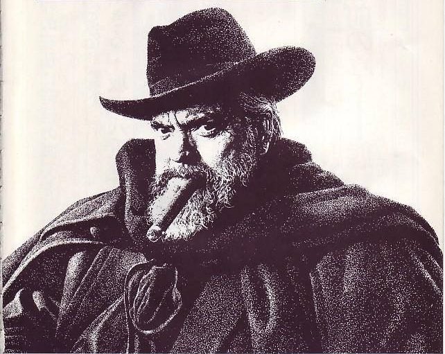 Orson Welles, by Noriyoshi Ohrai