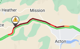 Traffic Alert in Santa Clarita. On SR-14 south near Escondido Canyon Rd. An earlier accident has caused traffic delays. All lanes are now clear. socal511.com