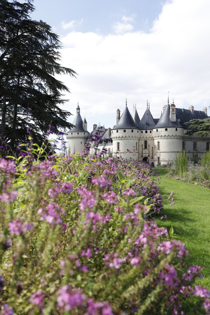 Le magnifique Domaine de Chaumont-sur-Loire dans toute sa splendeur 🌻 En ce moment au château, ne manquez pas le Festival International des Jardins 2024 📷 Crédit photo 📷 : ©Eric Sander