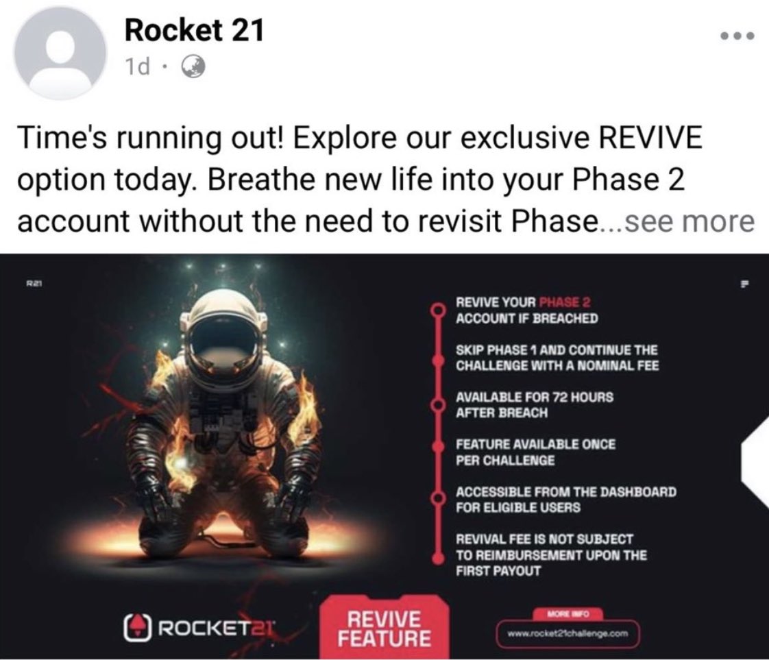 protraderfund's tweet image. “Make challenges easier!” “Innovation” “Easy Funding!” “Instant Funding” “Give more free accounts” 

Reliability &amp;amp; Longevity comes BEFORE innovation. 

If you are a skilled trader, trade with a reliable prop firm. 

#ProTraderFunding #PTF #Rocket21 #TraderFunding #PropFirmScam