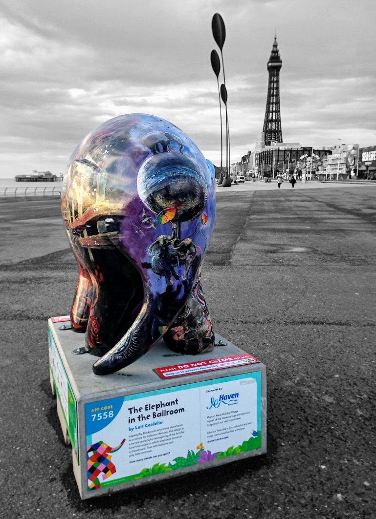 If you can, join in the Elmer Trail. Bringing colour to Blackpool even on the greyest of days, until 9th June! @ElmerBlackpool @LancsBusRT @adventuremeyt @visitBlackpool @visitfyldecoast @blackpool_vlogs @AWalkontheWild1 @Stephencheatley @and_blackpool