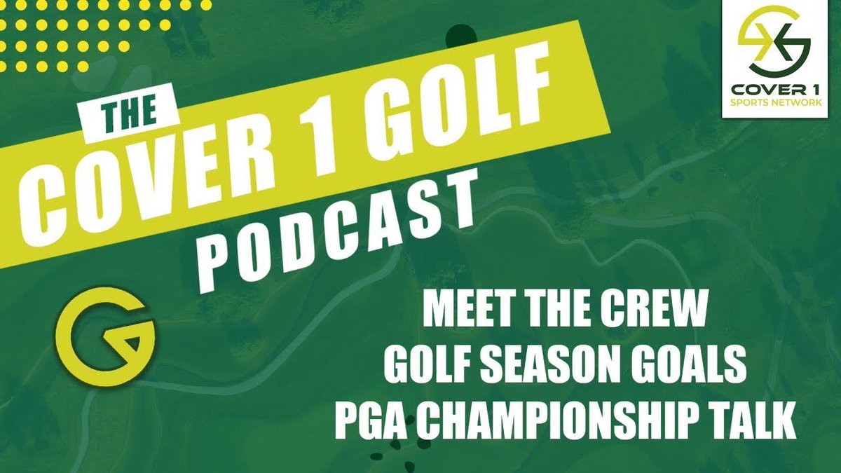Cover 1 Golf goes live on YouTube for the first time RIGHT NOW! 🏌️‍♂️🏌️🏌️‍♀️🏌️‍♂️ ⛳ Join us for PGA Championship talk (with sleeper picks) and more: 📺buff.ly/3WIo3Yg 🚨NEW CHANNEL🚨Please hit subscribe while you're there! @AaronQuinn716 @NateGearySports @tiltmoney #PGA