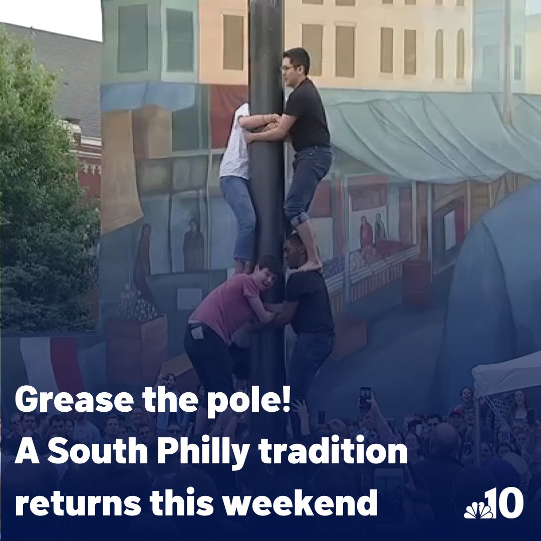 🇮🇹 The pole will be greased, the fun will be plenty and the food will be tasty as the South 9th Street Italian Market Festival returns to South Philadelphia this weekend. Here's your guide: on.nbc10.com/j9gTIPe