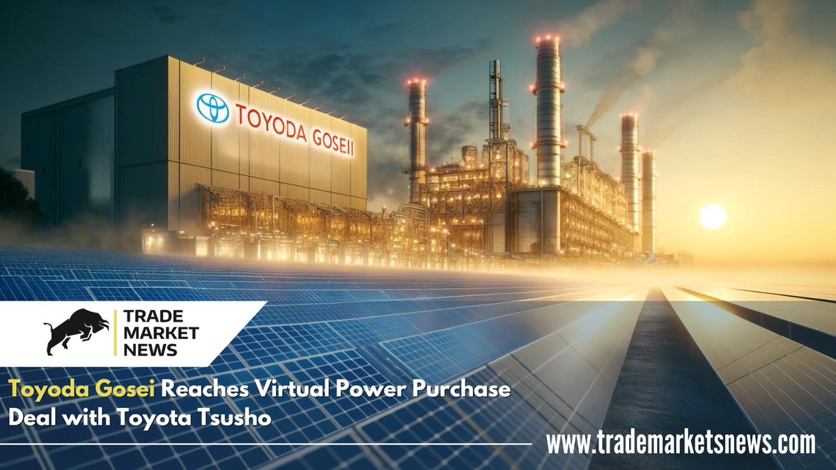 Toyoda Gosei Reaches Virtual Power Purchase Deal with Toyota Tsusho

#ToyodaGosei #ToyotaTsusho #RenewableEnergy #SolarPower #Sustainability #GreenEnergy #CarbonReduction #CleanEnergy #EnvironmentalImpact #SustainableFuture