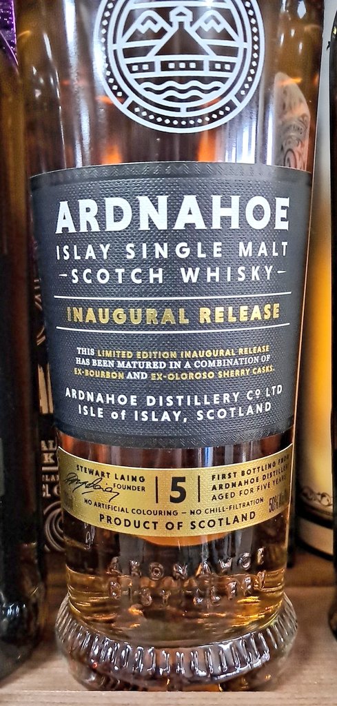 Just in time for #WorldWhiskyDay  In & on the shelf. The inaugural release from @ardnahoe Distillery is here! 

Islay's newest distillery releases their debut #SingleMalt  #Whisky @hlaingwhisky

Grab it while we have it #new #scotch