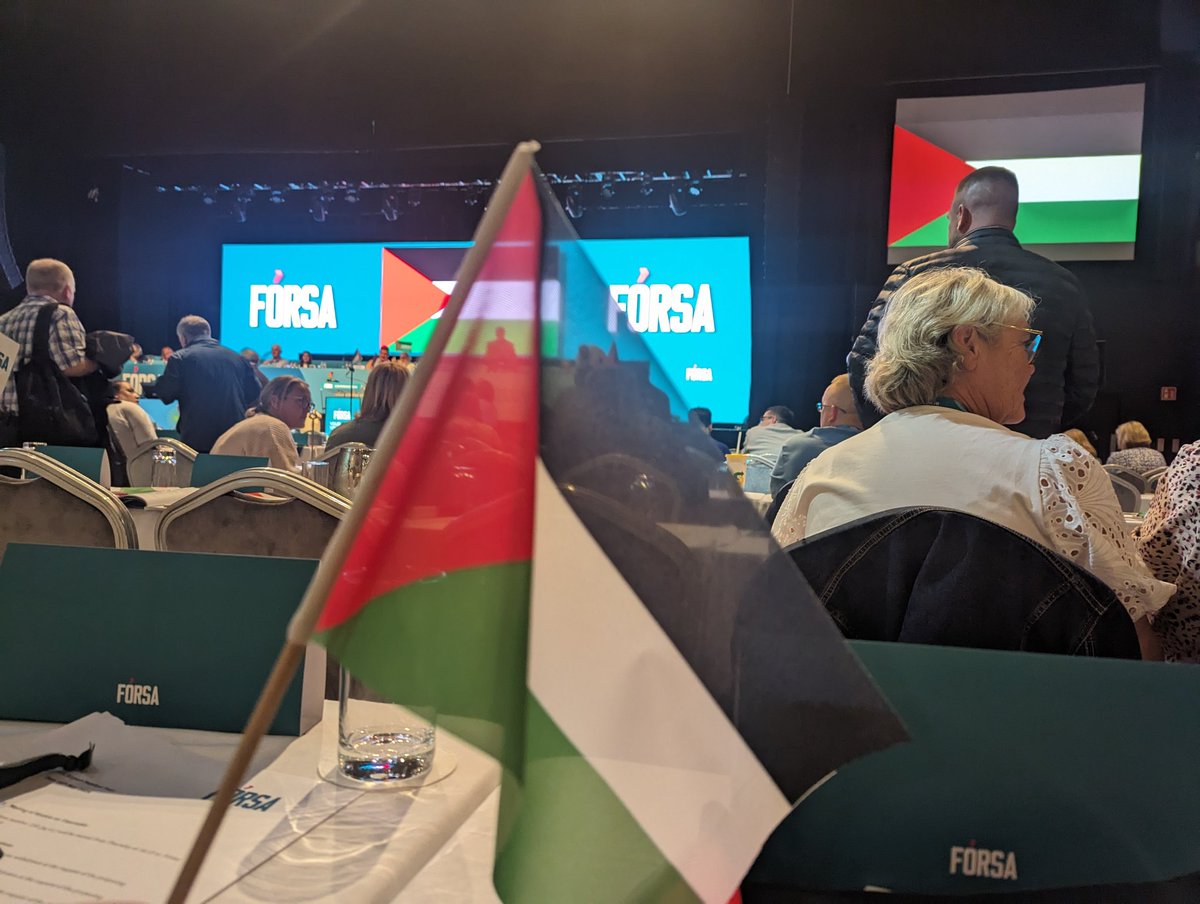 #Forsa2024 Conference Hall is looking good 🇵🇸