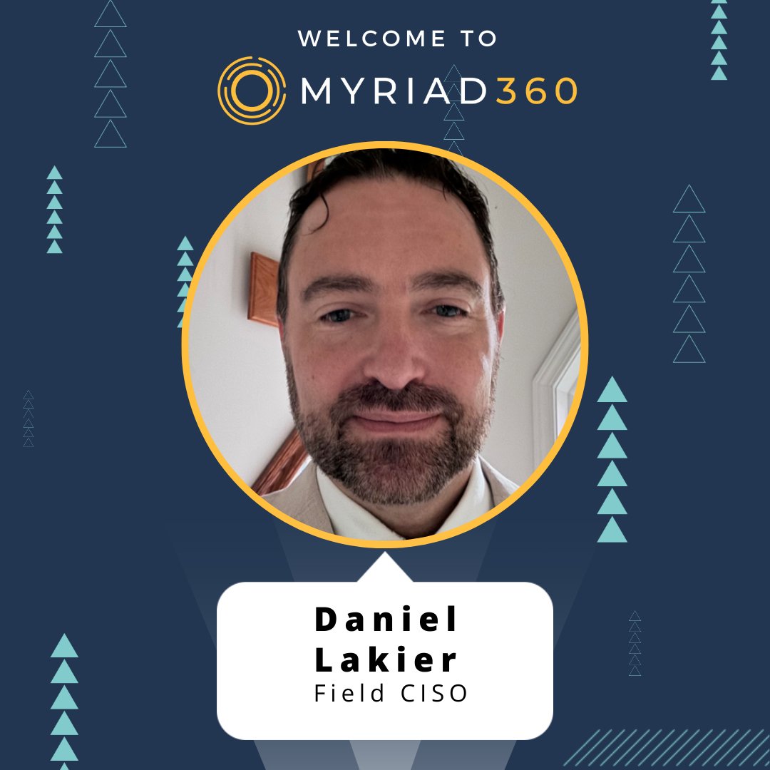🎇Exciting Leadership News!🎇

We're excited to welcome Daniel Lakier to our Cybersecurity team in the role of Field CISO!

 Welcome to the team, Daniel!

#newtalent #cybersecurity #leadership #CISO #welcome
