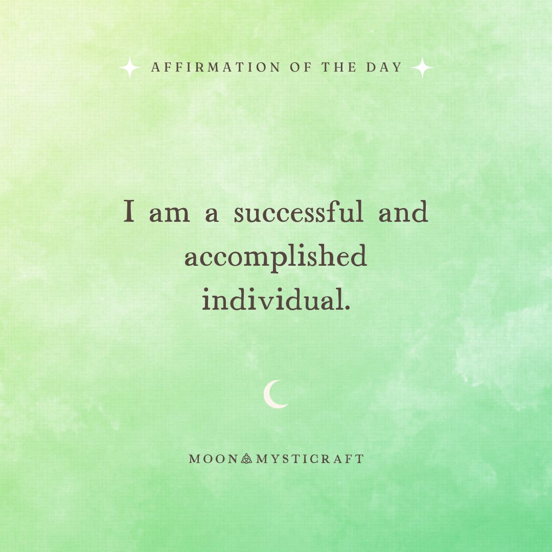Drop a ❤️ to claim today's affirmation!

Be sure to follow @MoonMysticraft for your daily dose of spiritual inspiration.

#positiveaffirmations #witchcraft #loa #meditation #spiritualgrowth #lawofattraction #lawofpositivity #manifestation #manifestyourdreams #wicca #wiccan
