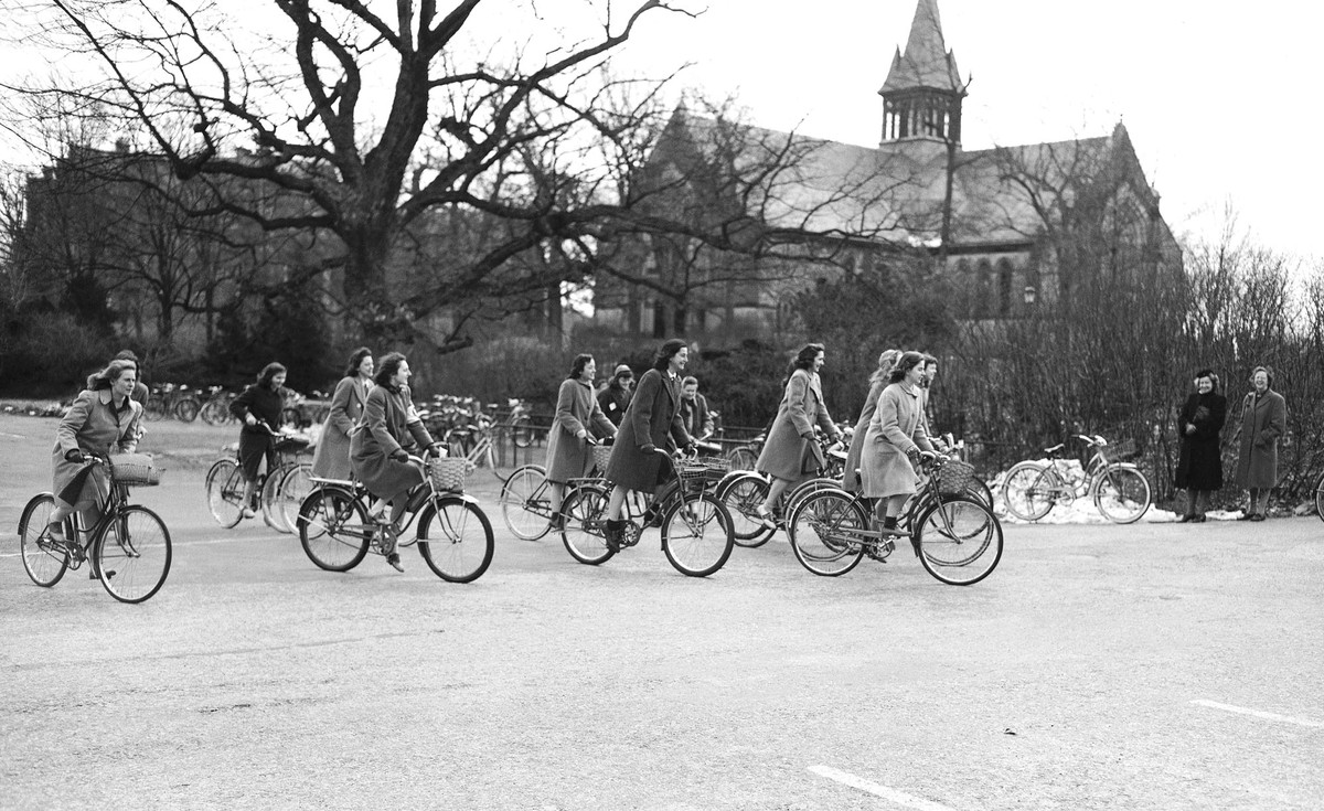 Today, May 17, 2024 is National Bike to Work Day! During World War II, basic transportation was difficult, costly and dangerous. This led many soldiers and refugees to use bicycles. #WeRememberThem