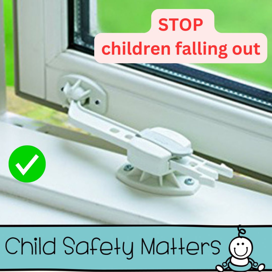 ☀ Sunshine and warm weather means open windows are putting children at risk of window #Falls TOP TIPS: 🔹 Fit 'window restrictors' 🔸 Supervise children 🔹 Move furniture away from windows 🔸 Keep windows locked if unsupervised ☑️ Luton families: safeathomecip.org.uk/apply-online/