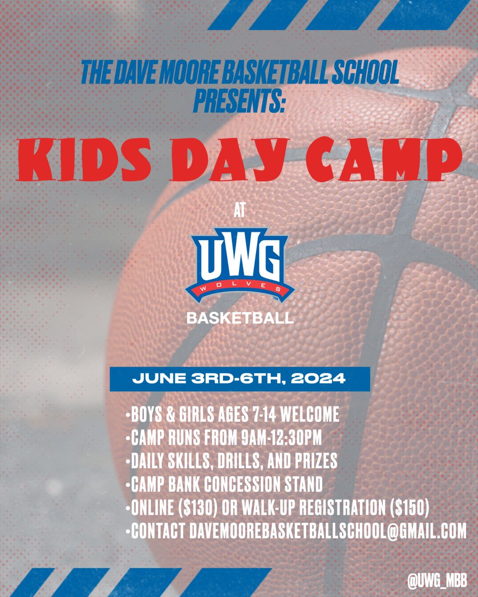 Spots still remain for our Kids Camp 🏀 Camp is June 3-6 for Boys & Girls ages 7-14‼ Tap the 🔗 in our bio to register or contact us for more information!