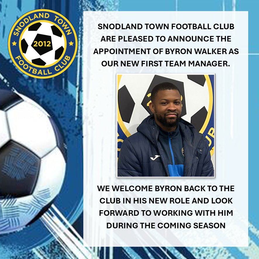 snodlandtownfc's tweet image. Club Announcement