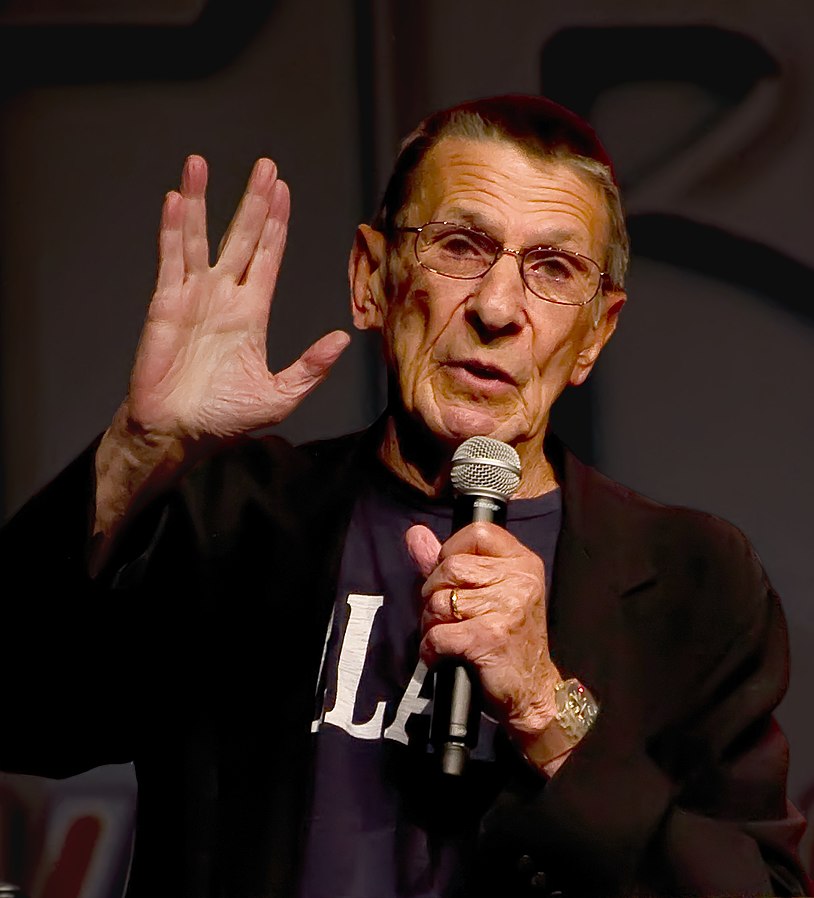 Celebrate #JewishAmericanHeritageMonth by watching Leonard Nimoy, best known for his role as Spock, explain the Jewish story behind the Vulcan salute. The interview is part of the Wexler Oral History Project at the Yiddish Book Center. bit.ly/WexlerOHP #PresAccessFunded