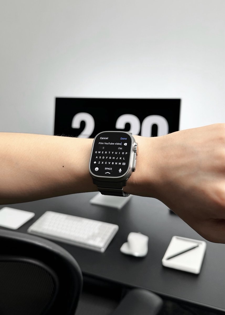 I can now add tasks to Notion from my Apple Watch.