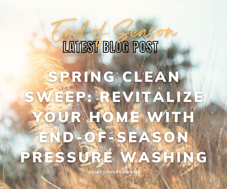 Ready for a Spring Clean Sweep? 🌼 Check out our latest blog post! Say goodbye to winter grime and hello to sparkling clean surfaces! 💦✨ 

Read it here:

zurl.co/M2DF

#SpringCleaning #PressureWashing