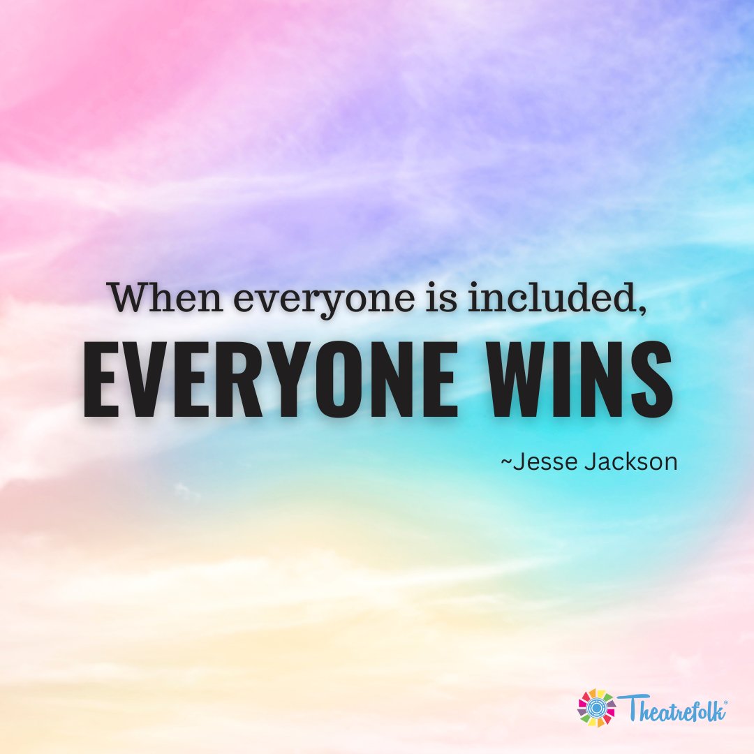 theatrefolk's tweet image. The theatre is a place that embraces equity, diversity and equality - and so do we.

LGBTQIA+ Friends: we see you. We support you. This is a safe space.

#IDAHOBIT #IDAHOT #IDAHOBIT2023