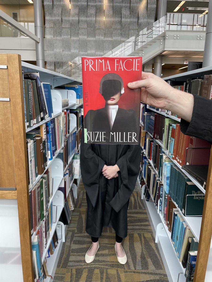 All rise! #BookfaceFriday is in session! #bookface #ebrpl #primafacie #suziemiller