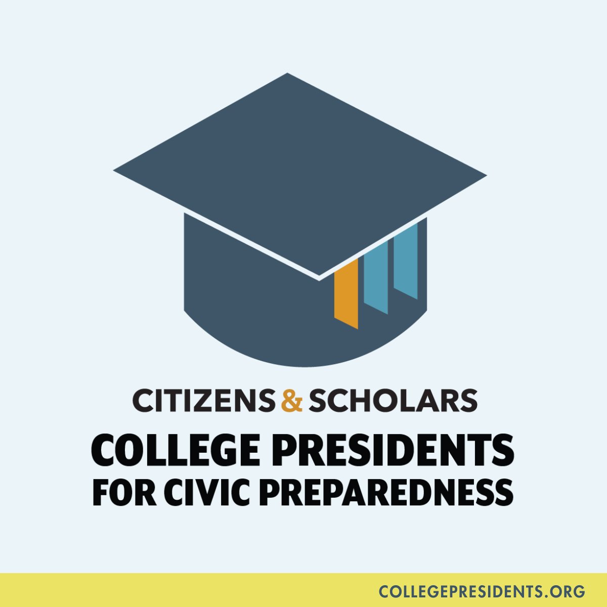 La Salle President Dr. Daniel J. Allen joins 60 leaders in @ctzns_schlrs College Presidents for Civic Preparedness to prepare students to be engaged citizens & uphold free expression on our campus. Learn more: bit.ly/3UZTV9x #CSCollegePresidents