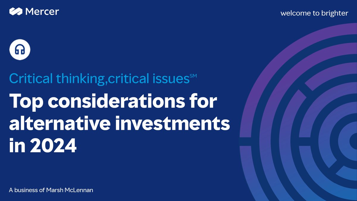 [PODCAST] In this episode, Raelan Lambert sits down with Billy Charlton, Dave McMillan and David Scopelliti as they provide an overview of the alternative #investment landscape and dive deep into the top considerations for #investors. apple.co/3WM8hfc #PrivateMarkets