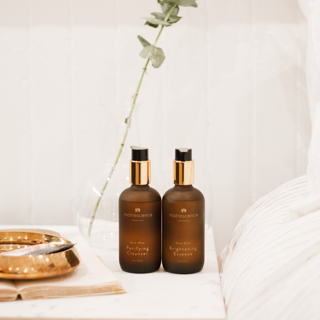 Our Rose Glow Brightening Essence is a great choice to reduce areas of hyperpigmentation and help brighten a dull, uneven complexion.