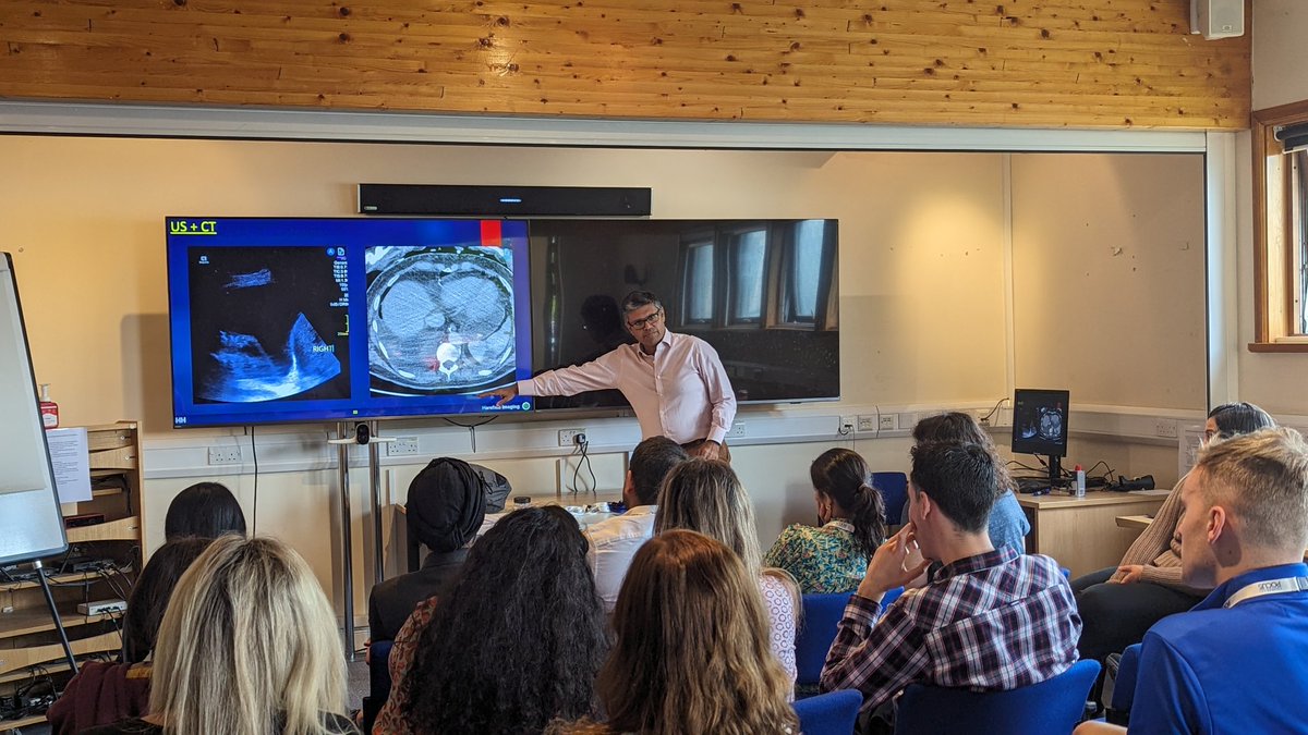 Harefield POCUS (@harefield_pocus) on Twitter photo The wonderful <a href="/parasdalal/">Paras Dalal</a> from <a href="/RBandH/">Royal Brompton and Harefield</a> radiology explaining correlation between ultrasound and CT in pleural disease
<a href="/Harefield_POCUS/">Harefield POCUS</a> #HLUS #POCUS #lungultrasound <a href="/EchoSoliman/">Hatem Soliman, FRCP, FEACVI, FASE, FHEA</a> The wonderful <a href="/parasdalal/">Paras Dalal</a> from <a href="/RBandH/">Royal Brompton and Harefield</a> radiology explaining correlation between ultrasound and CT in pleural disease
<a href="/Harefield_POCUS/">Harefield POCUS</a> #HLUS #POCUS #lungultrasound <a href="/EchoSoliman/">Hatem Soliman, FRCP, FEACVI, FASE, FHEA</a>