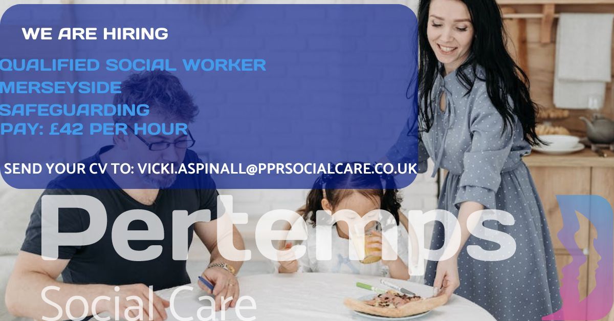 📢We have #opportunities for qualified #socialworkers based in the dedicated Safeguarding team, in #Merseyside paying £42 per hour ☎️Call or message me for more information or apply by following the link below 👇 buff.ly/3UvJNnJ #socialwork #locum #socialworker